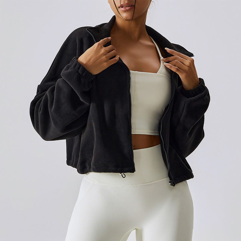 Fuzzy | Casual Jacket with Stand-up Collar