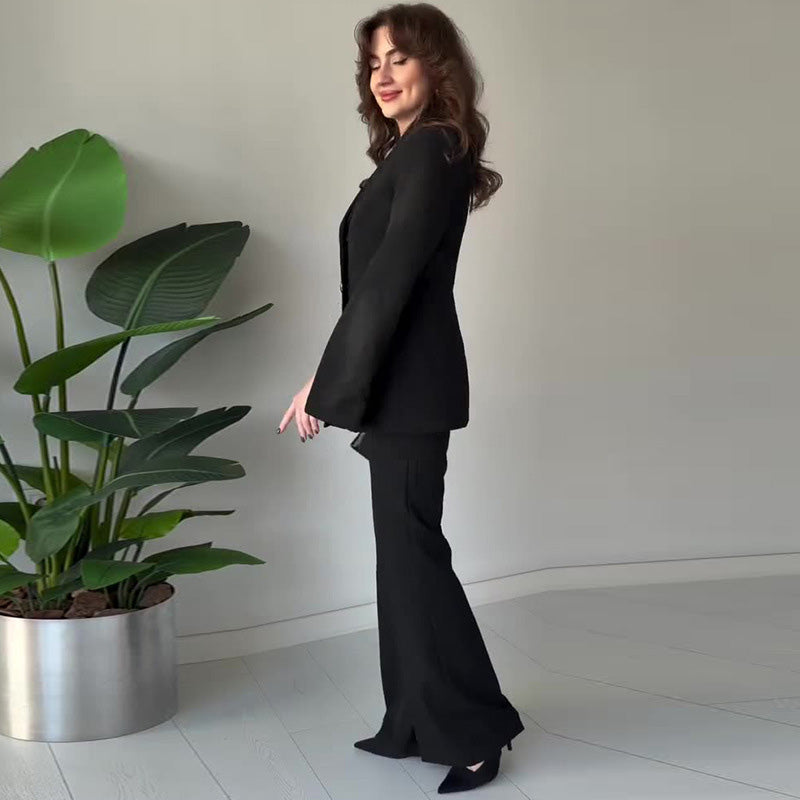 Zara | Blazer and Trousers with Split Sleeves