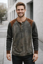 Men's Henley Shirt – Casual, Long Sleeve & Comfortable