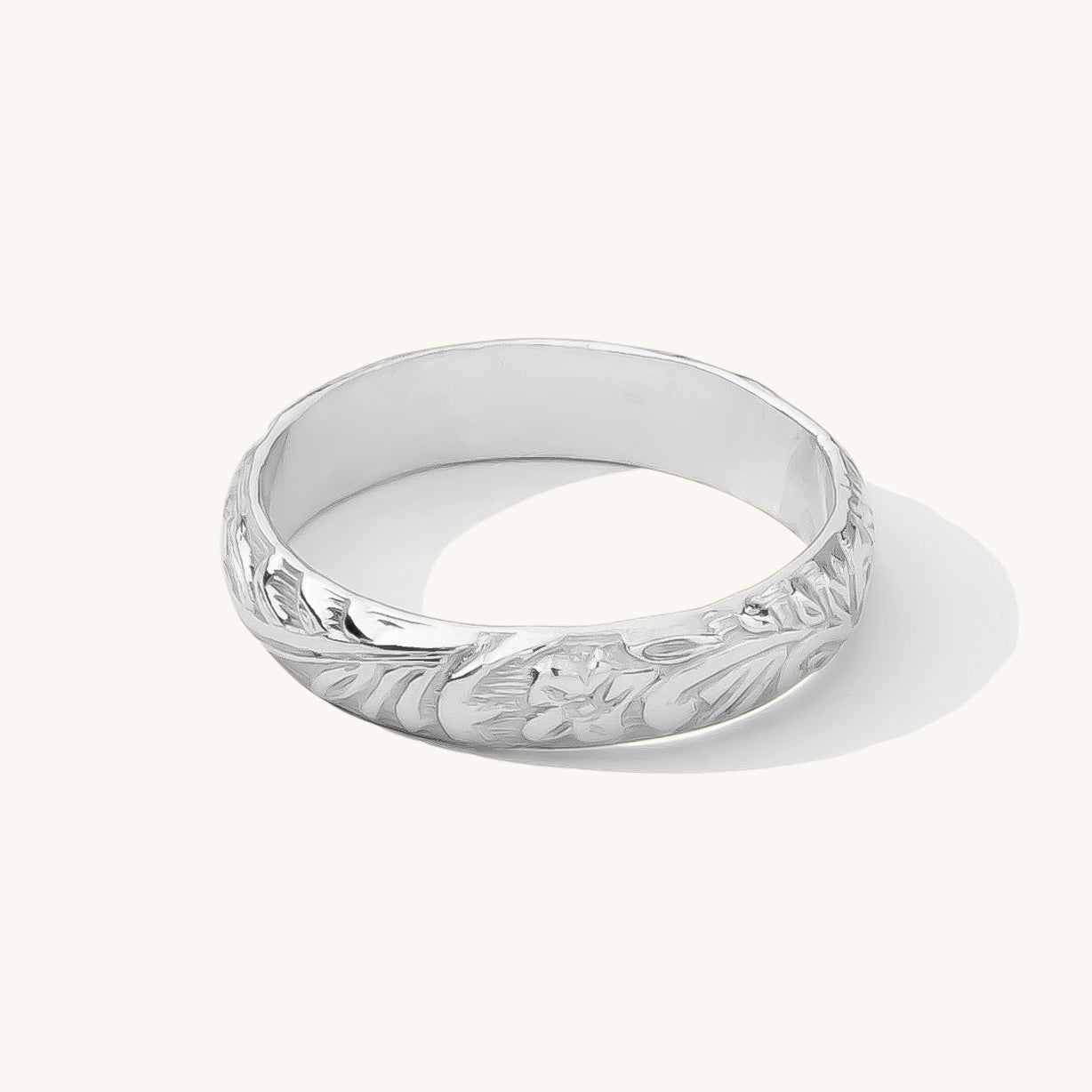 Thick Flower Ring