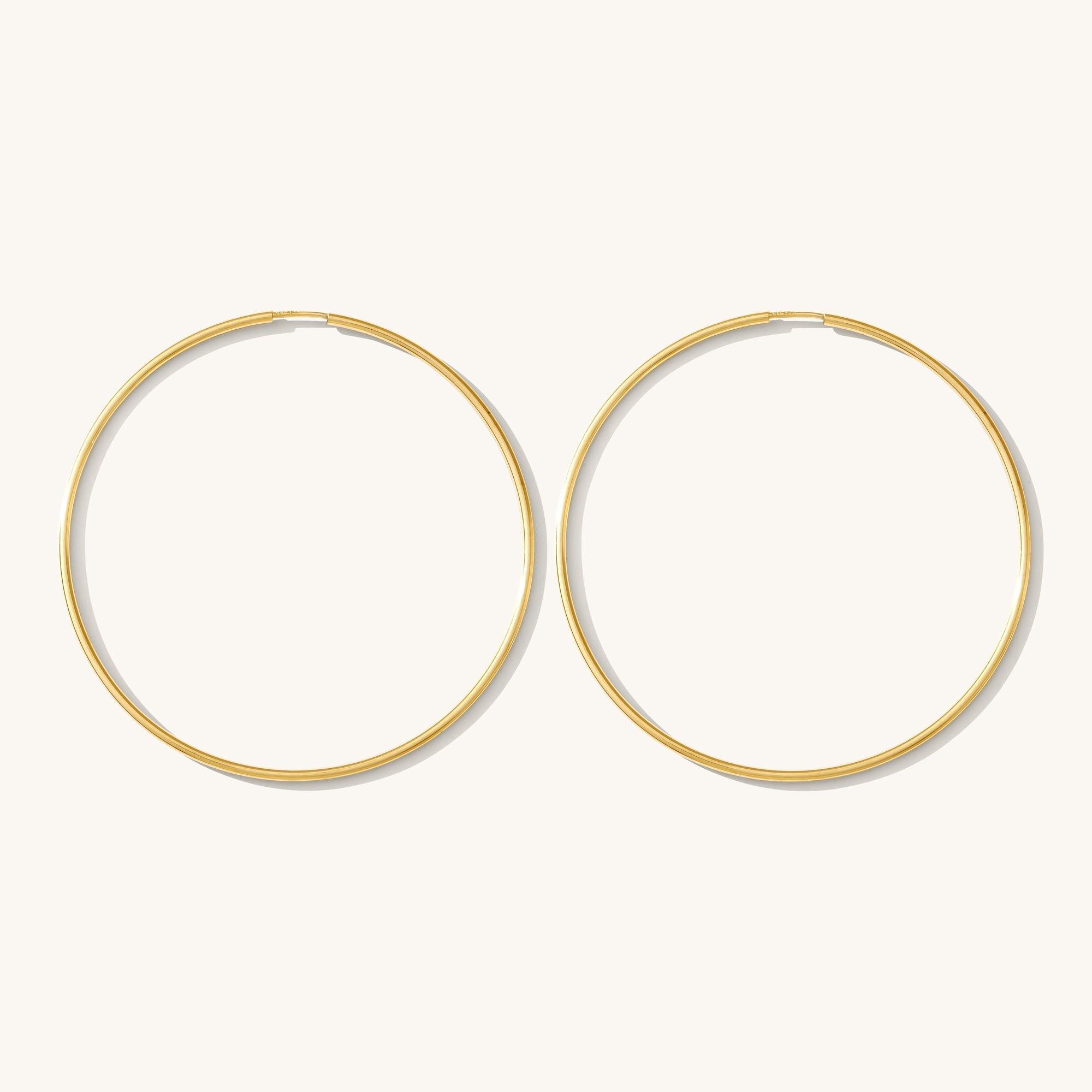 Thin Hoop Earrings