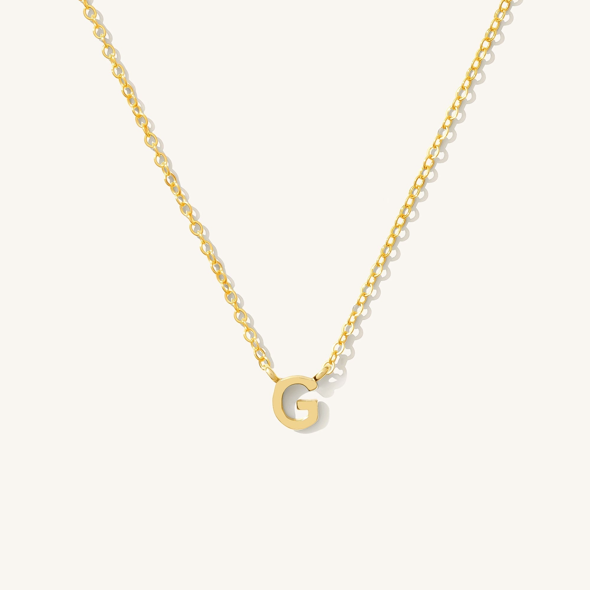 Small Initials Necklace