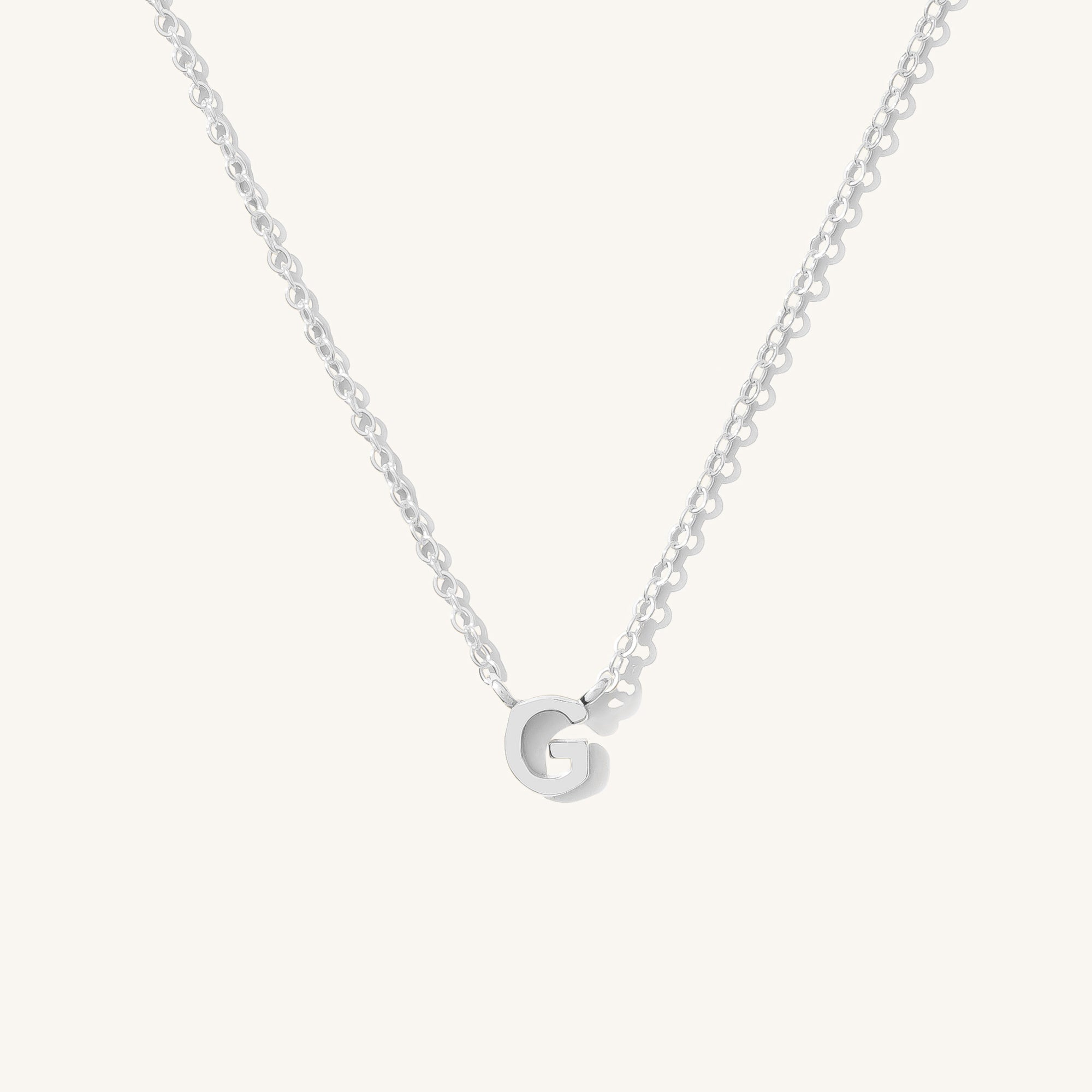 Small Initials Necklace