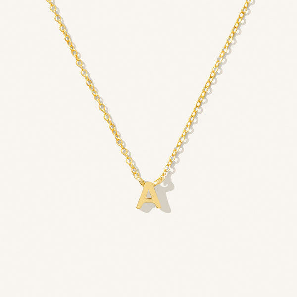 Small Initials Necklace