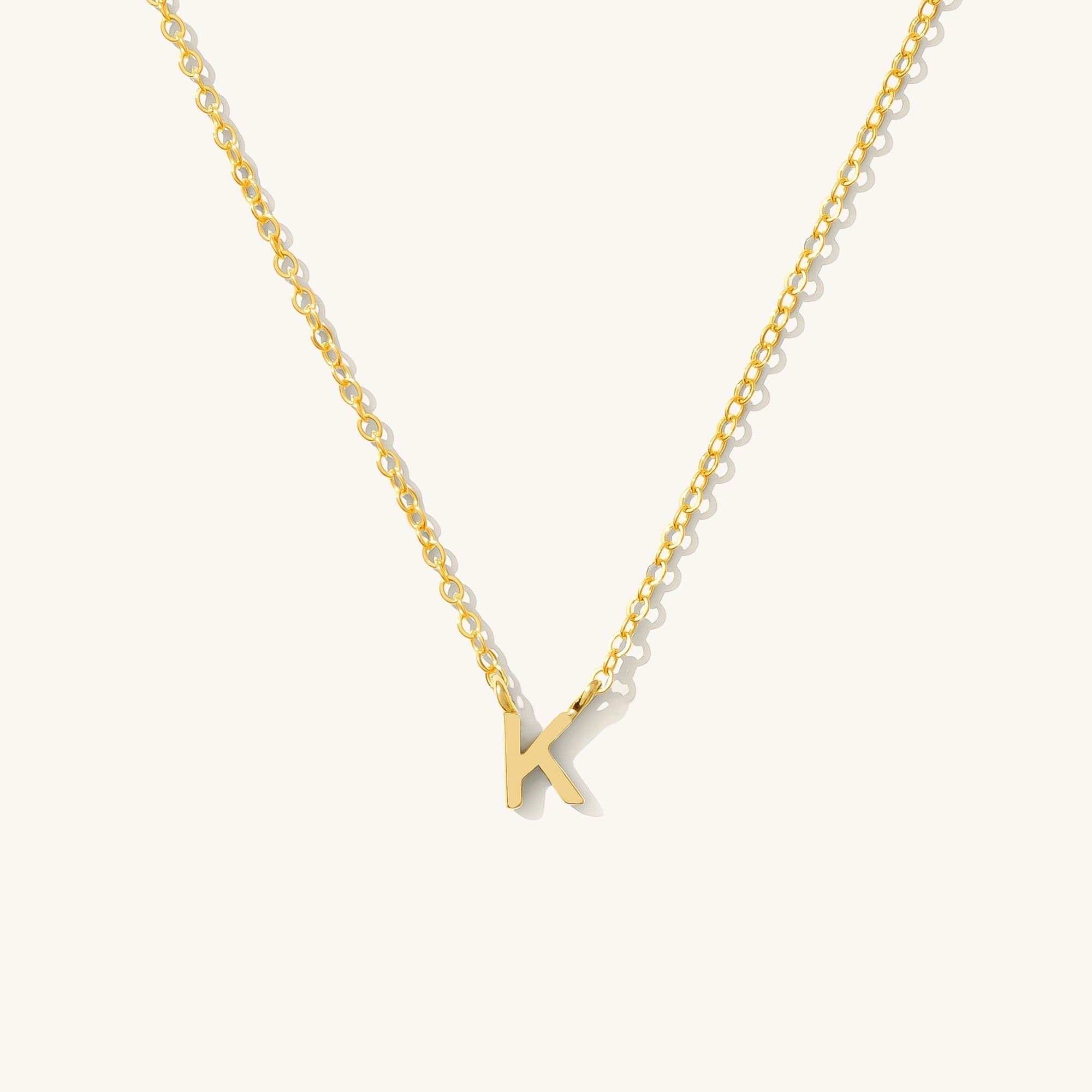 Small Initials Necklace
