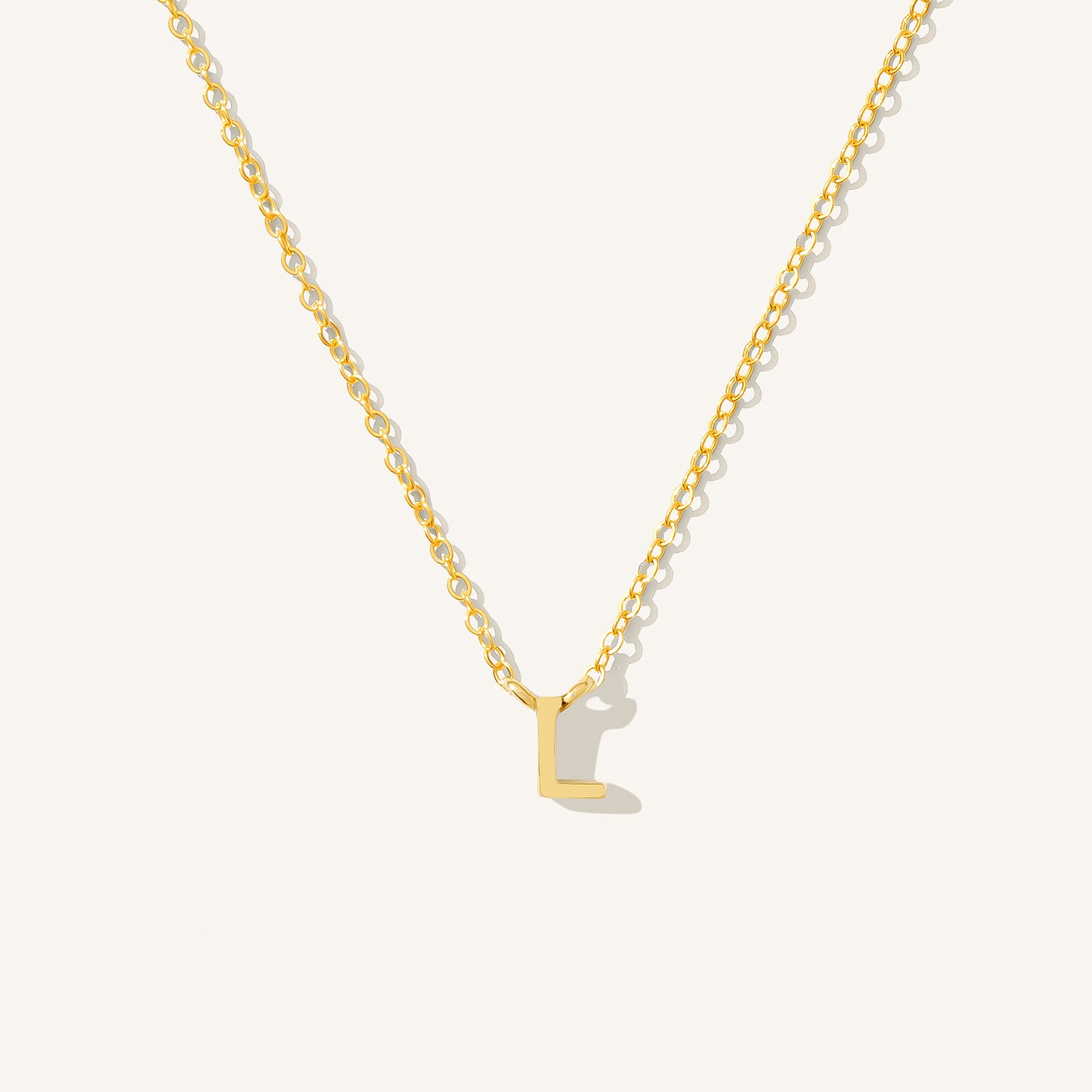 Small Initials Necklace