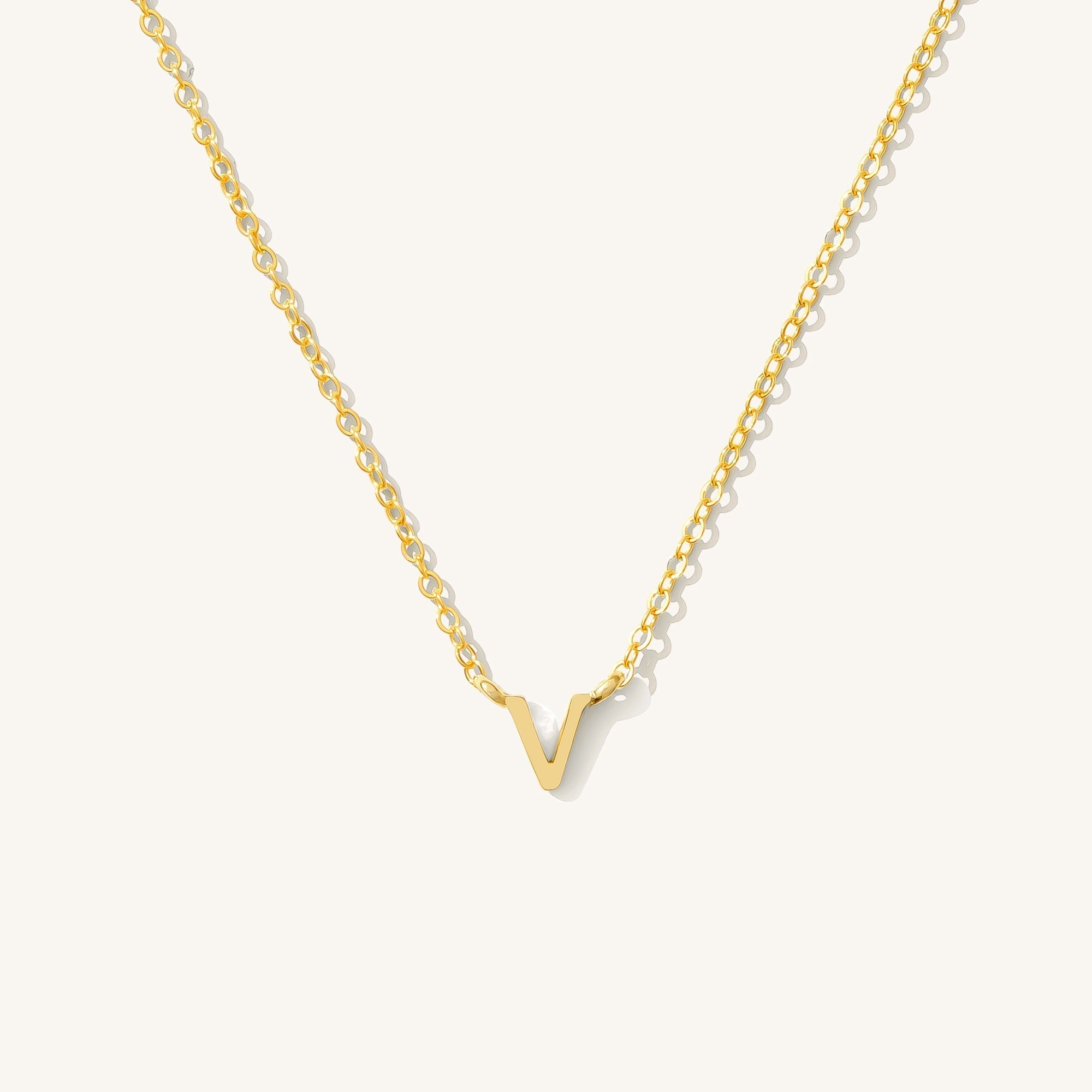 Small Initials Necklace