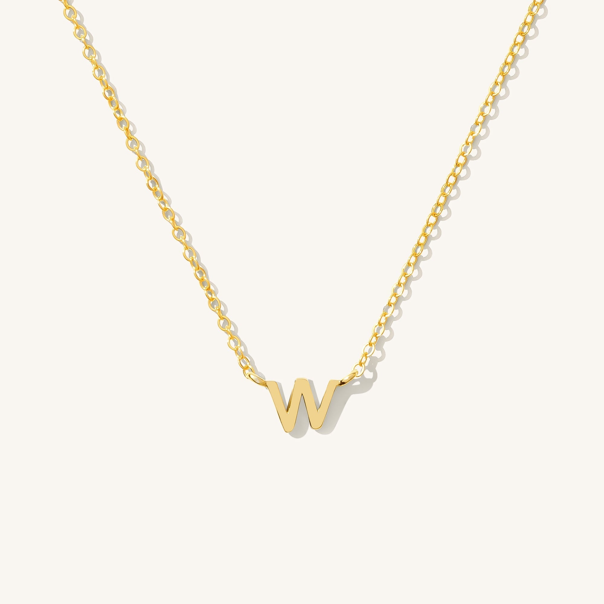 Small Initials Necklace