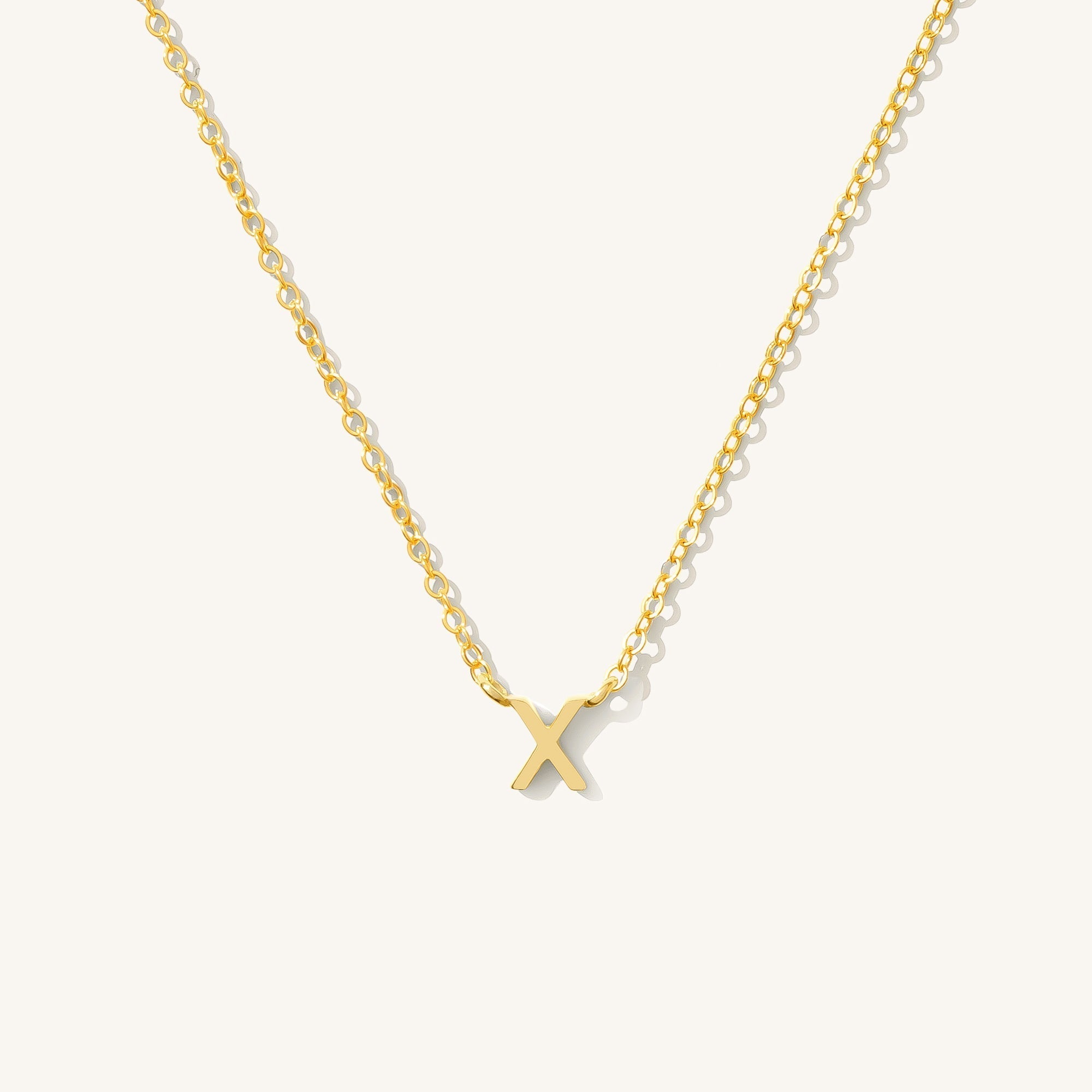 Small Initials Necklace