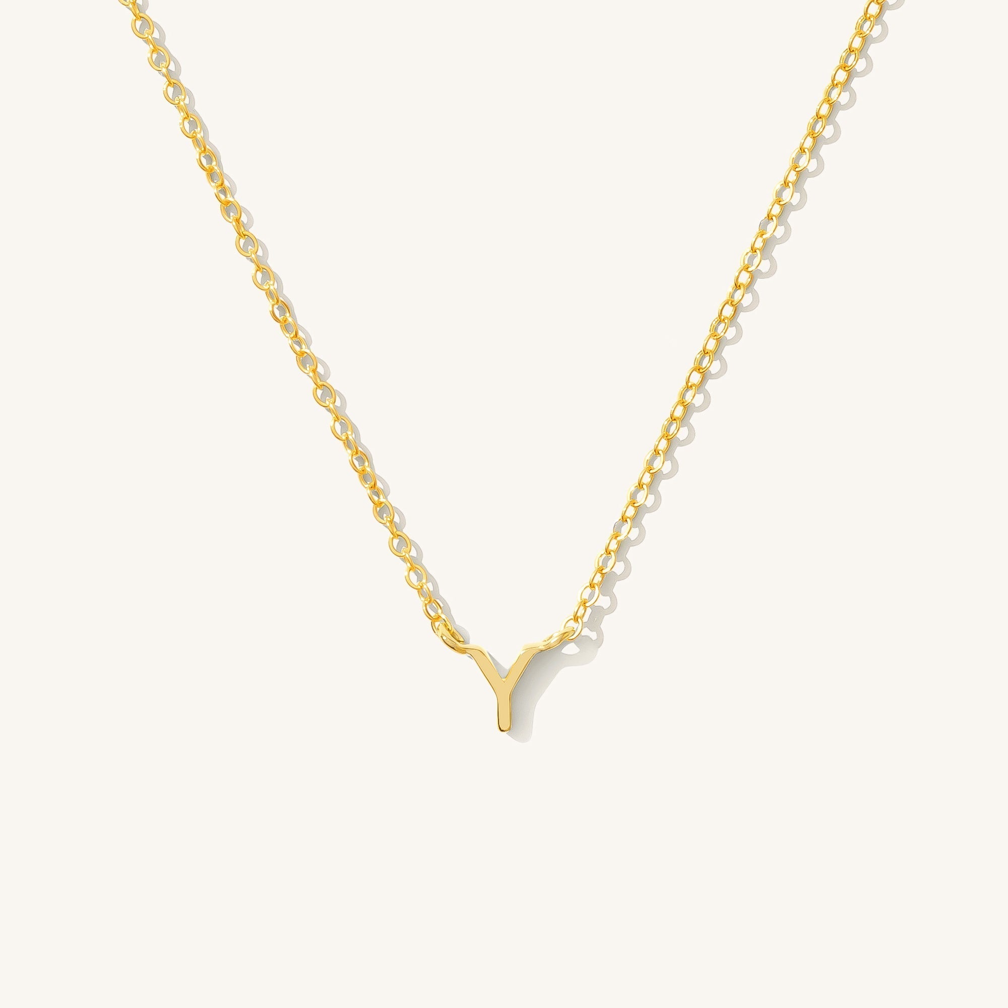 Small Initials Necklace