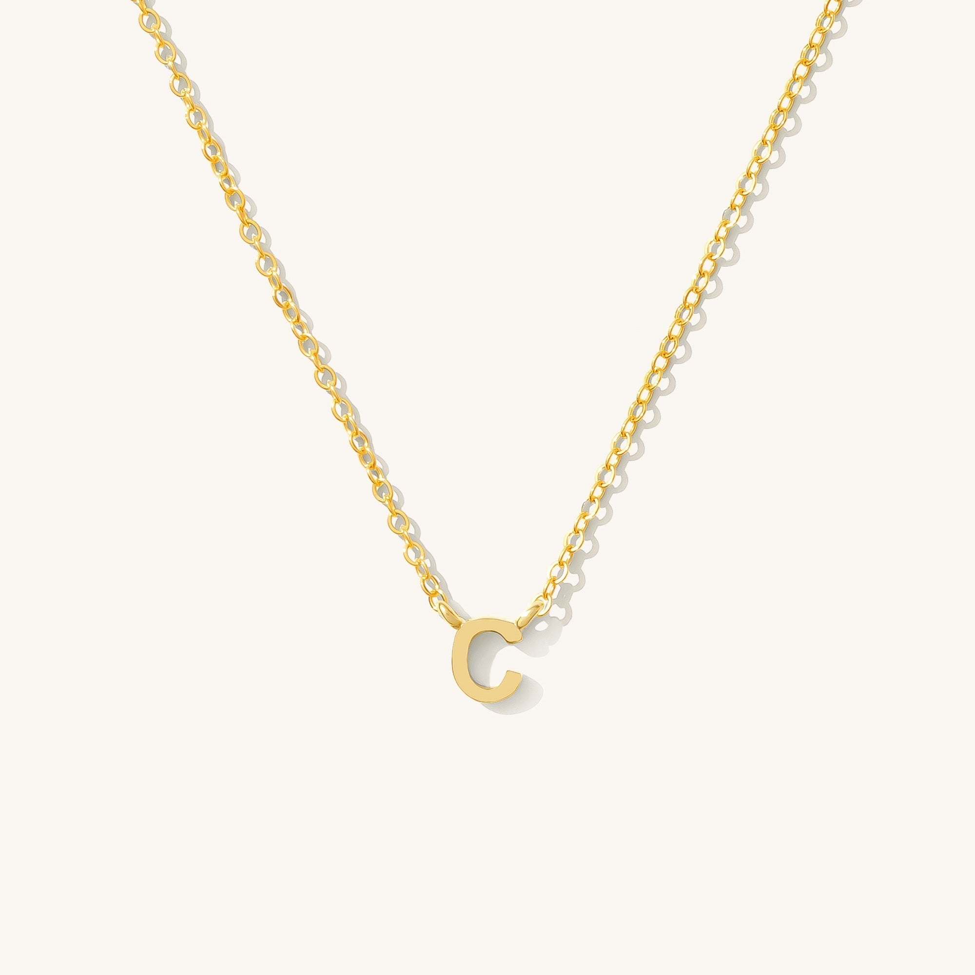 Small Initials Necklace
