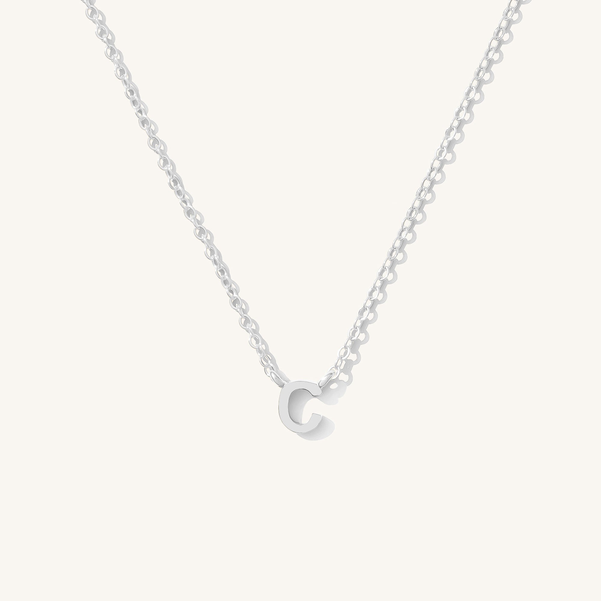 Small Initials Necklace