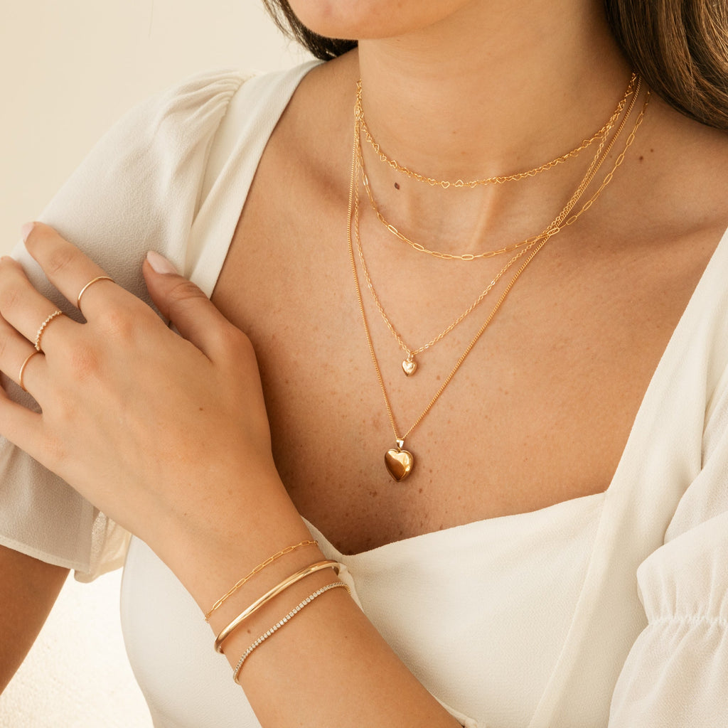 Necklace with Small Heart