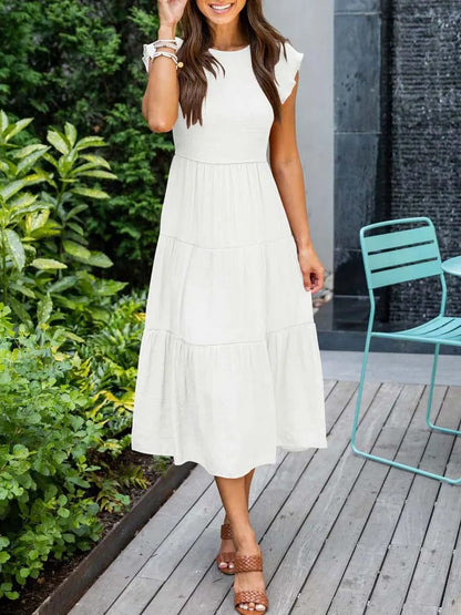 Megan | Sophisticated Tummy Covering Dress