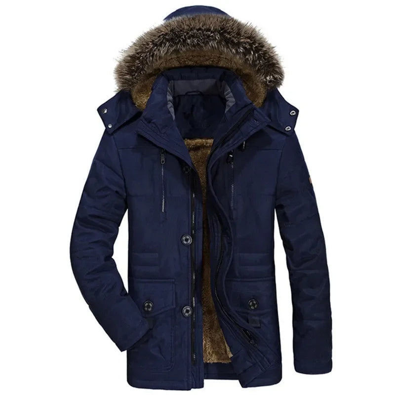 Cotton Hoodie Winter Jacket