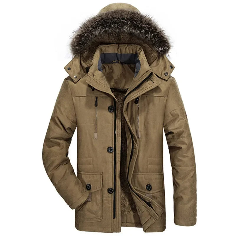 Cotton Hoodie Winter Jacket