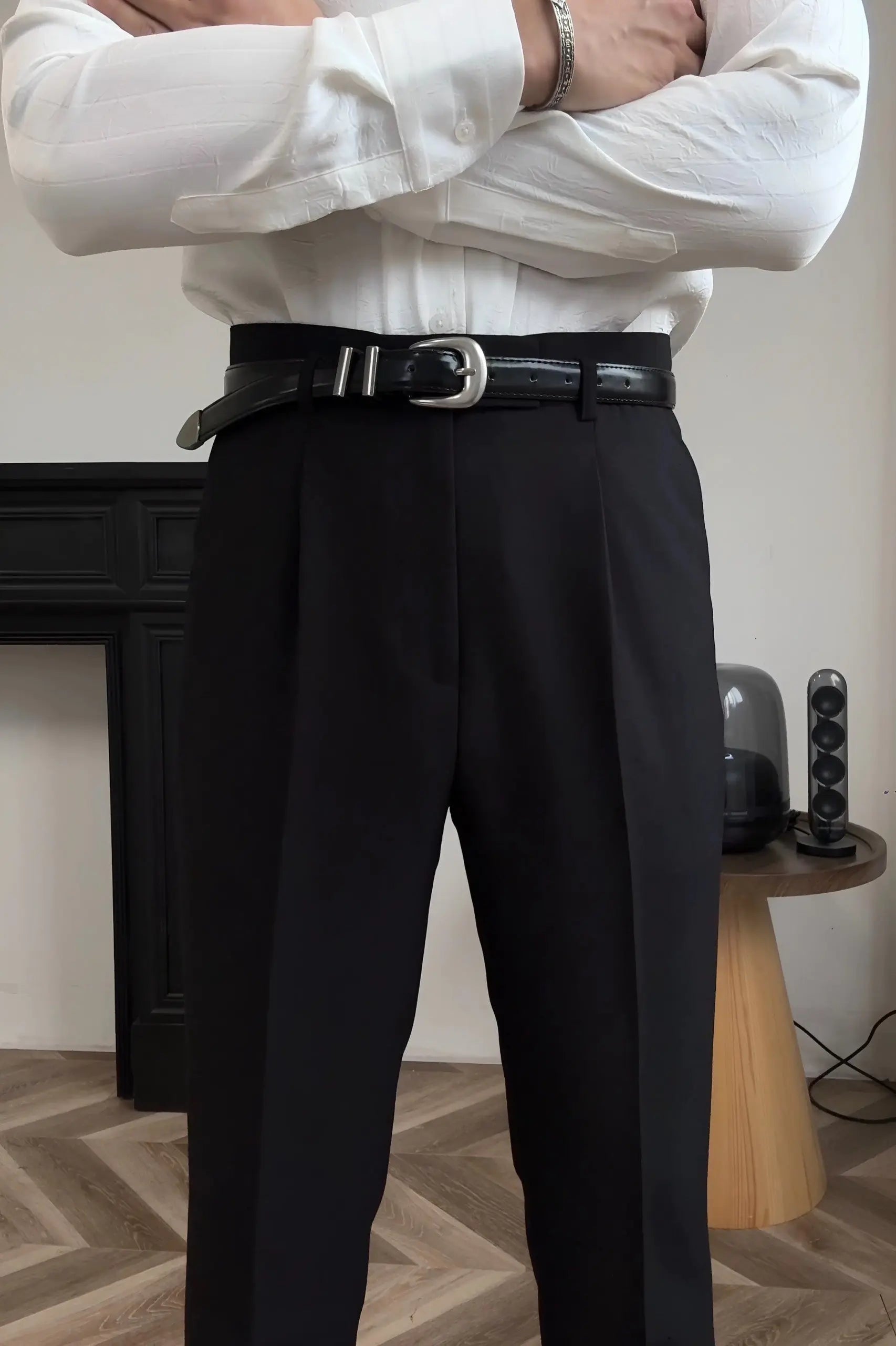 Classic Hollywood Trousers (with Belt)
